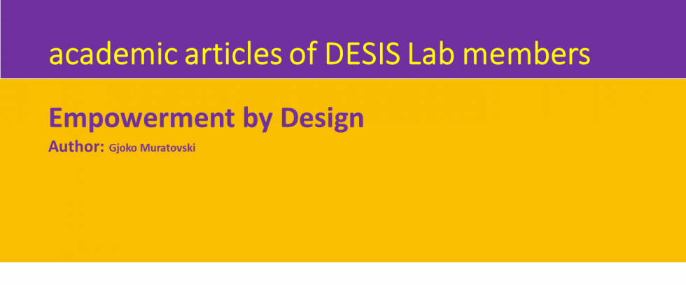 Empowerment by Design