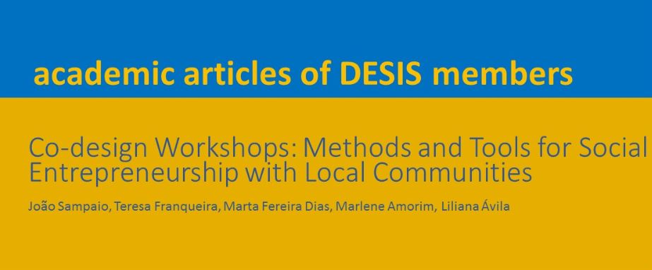 Co-design Workshops: Methods and tools for Social Entrepreneurship with Local Communities
