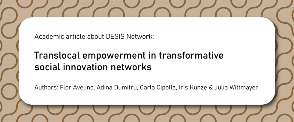 Translocal Empowerment in Transformative Social Innovation Networks